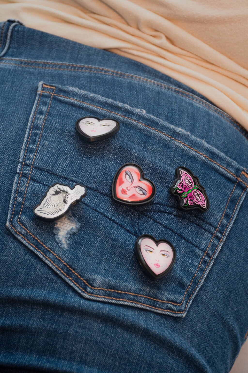 Pin de corazón